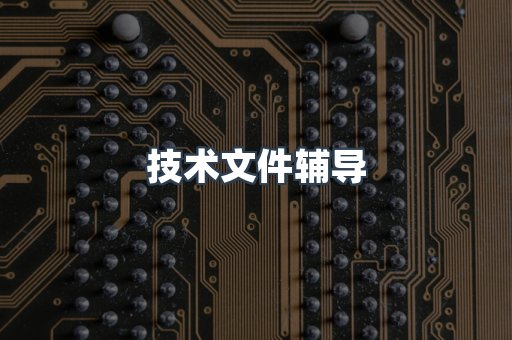 技术文件辅导